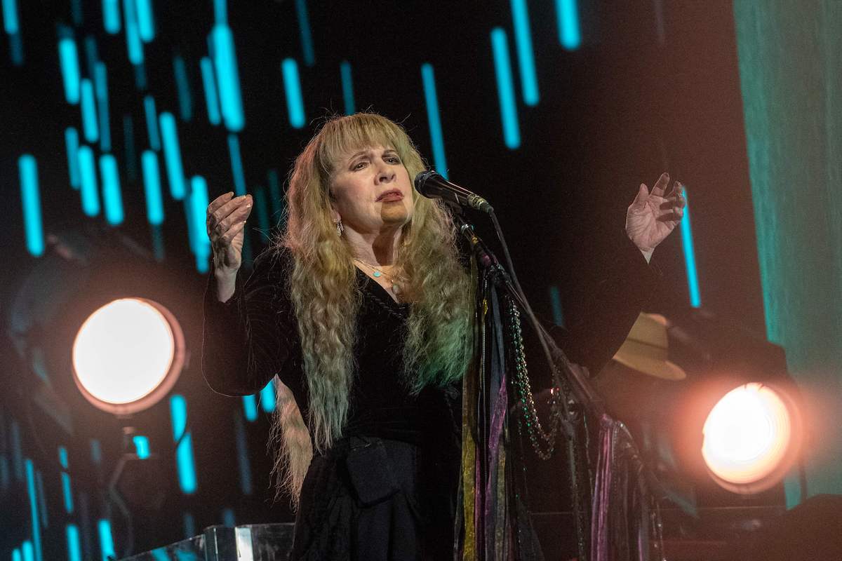 Stevie Nicks, who created a signature witchy fashion style.