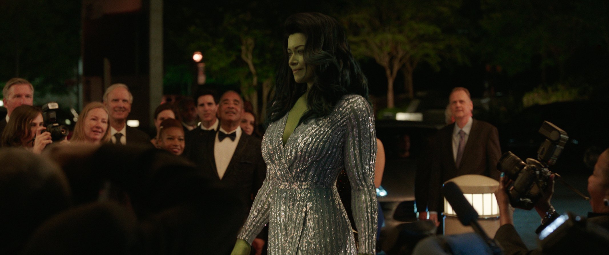 Tatiana Maslany as Jennifer Walters/She-Hulk in She-Hulk: Attorney At Law