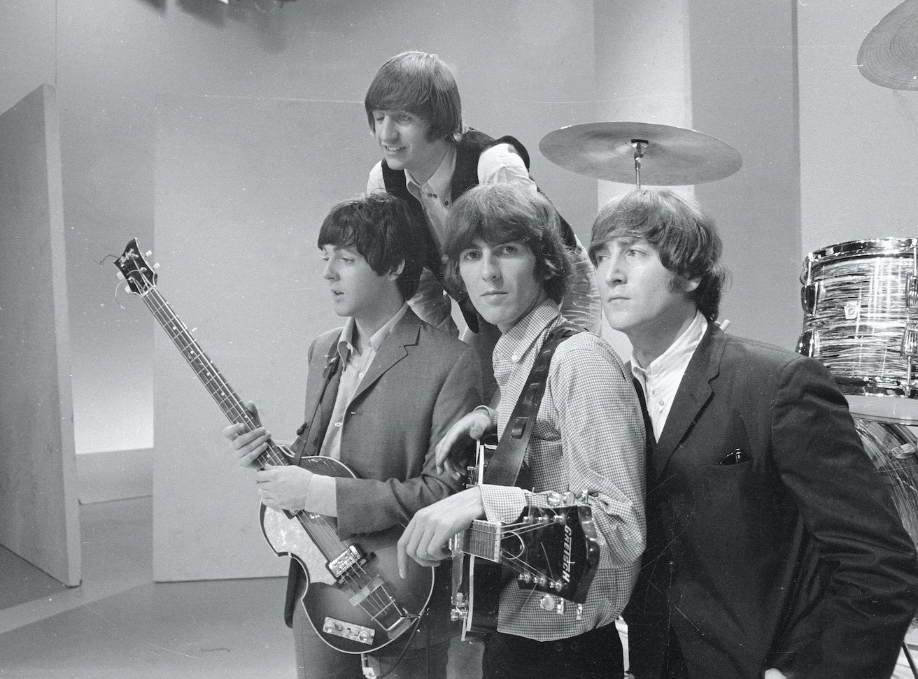 The Beatles appear on The Ed Sullivan Show