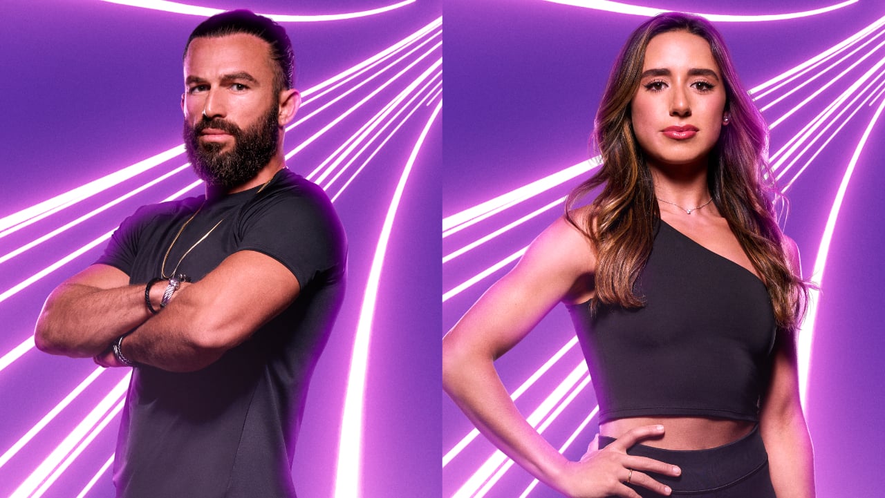 Turbo Çamkıran and Tamara Alfaro posing for 'The Challenge' cast photos