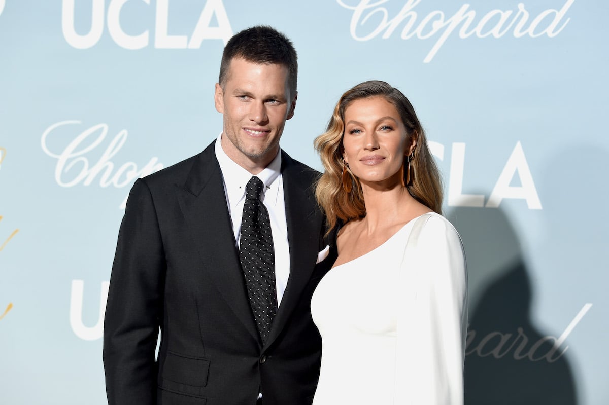 Tom Brady and Gisele Bündchen, who are rumored to be heading toward divorce.
