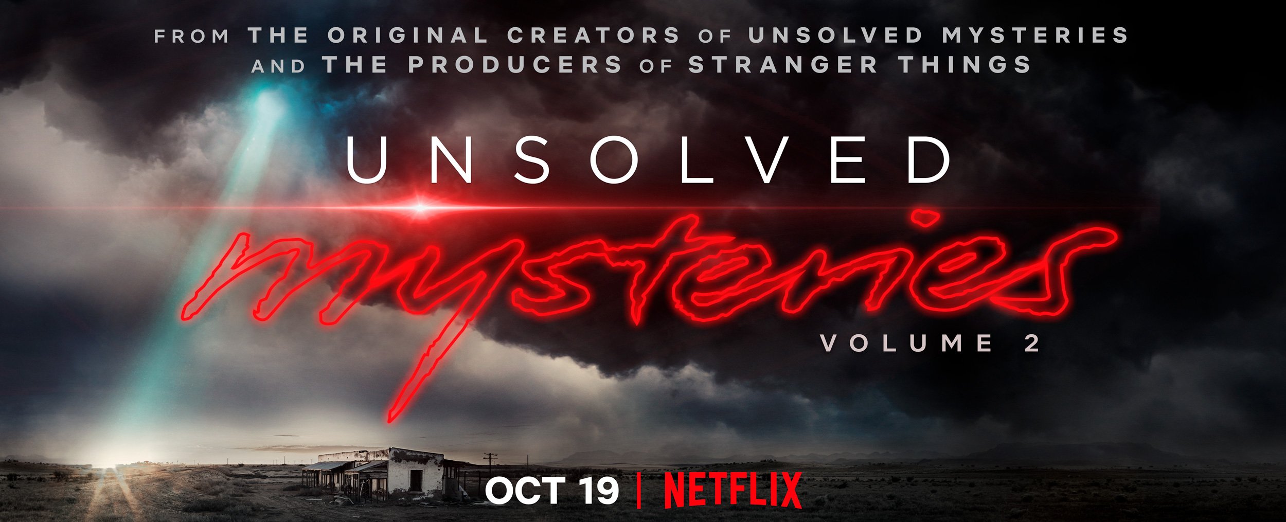 Key art for 'Unsolved Mysteries'