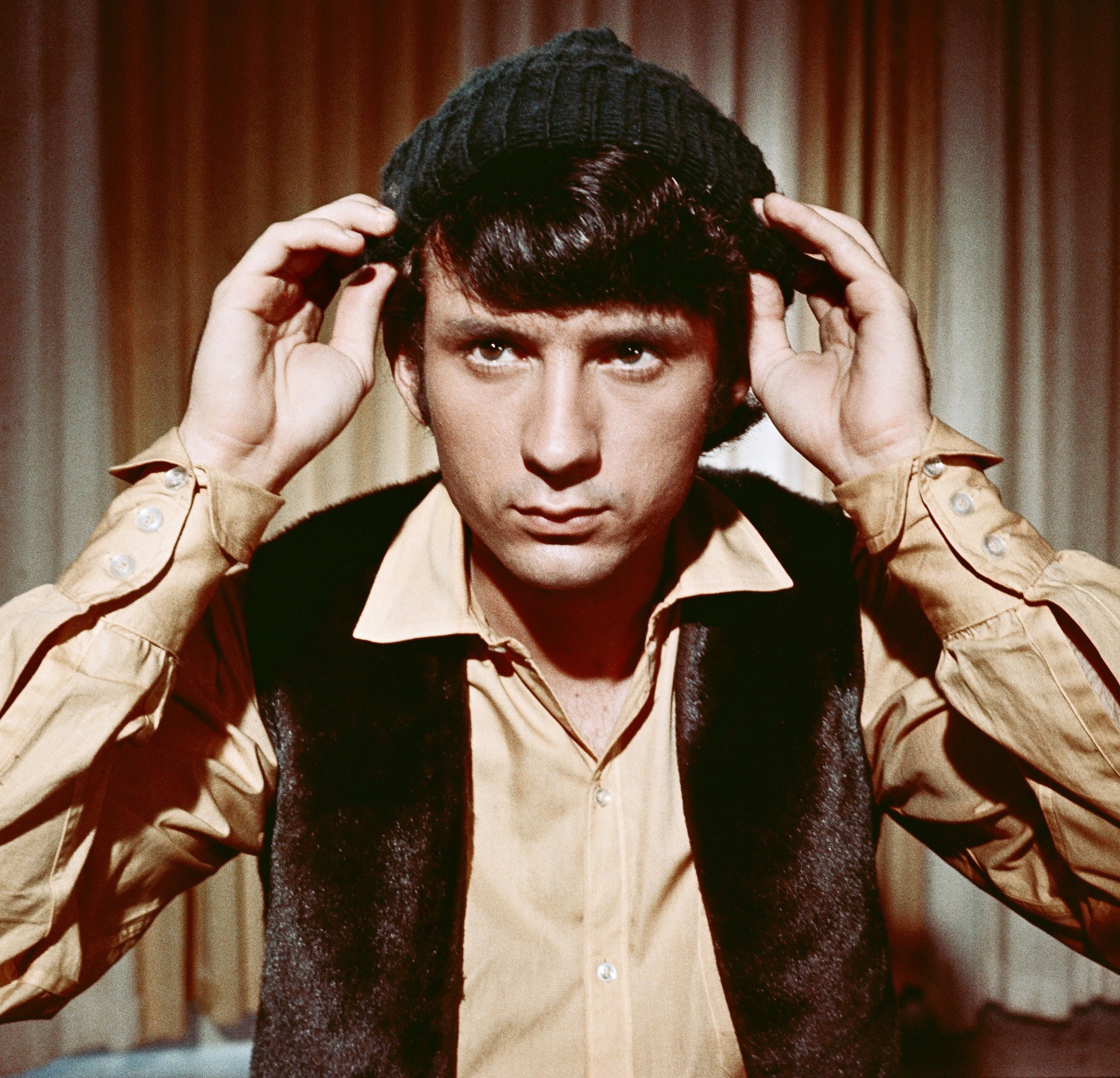The Monkees' Mike Nesmith with a hat