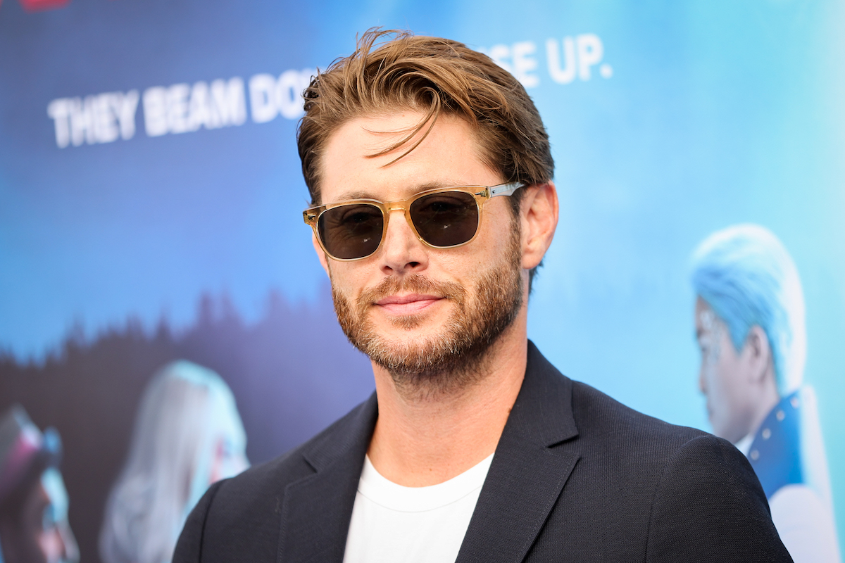 'The Winchesters' EP Jensen Ackles wears sunglasses at the 'Zombies 3' premiere