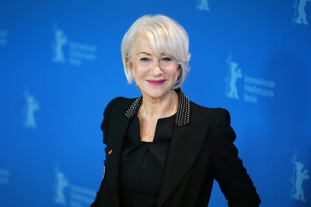 Yellowstone 1923 star Helen Mirren poses at the "Homage Helen Mirren" photo call during the 70th Berlinale International Film Festival Berlin at Grand Hyatt Hotel on February 27, 2020 in Berlin, Germany