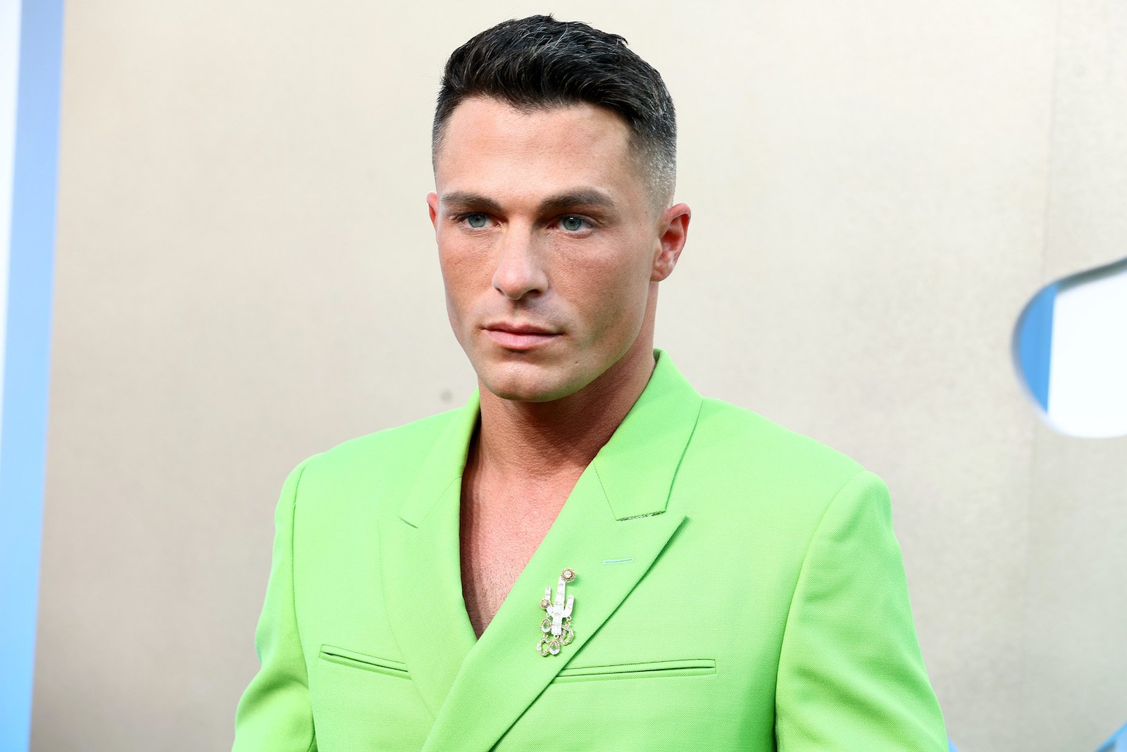 Colton Haynes from MTV's 'Teen Wolf' hit the red carpet at the VMS.