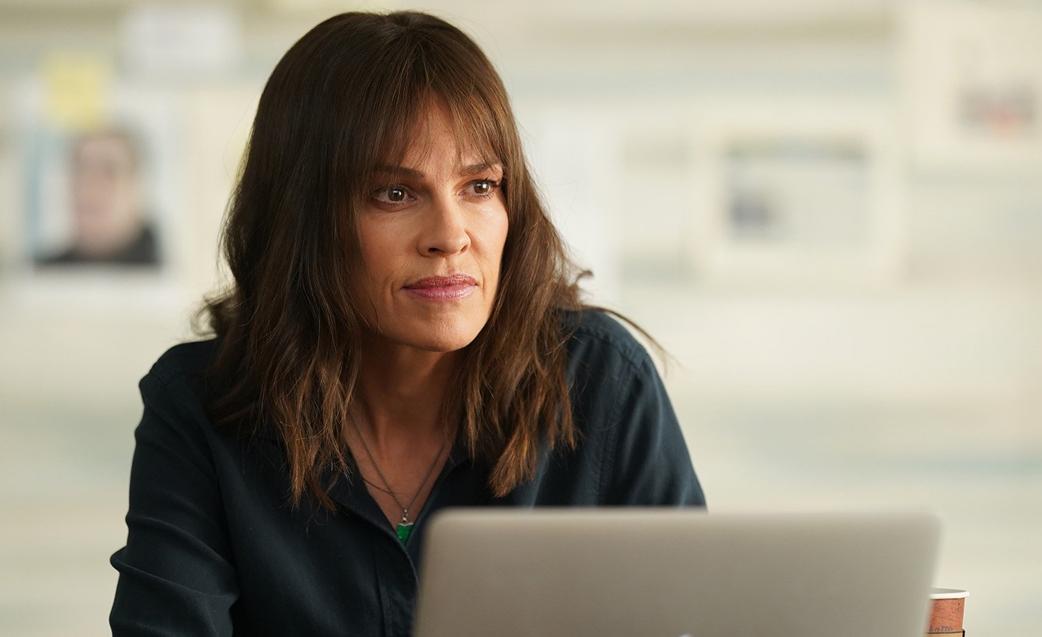 Hilary Swank as Eileen Fitzgerald in Alaska Daily