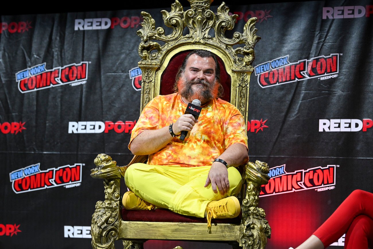 Jack Black Went Full Bowser at the Super Mario Premiere - Go Fug Yourself