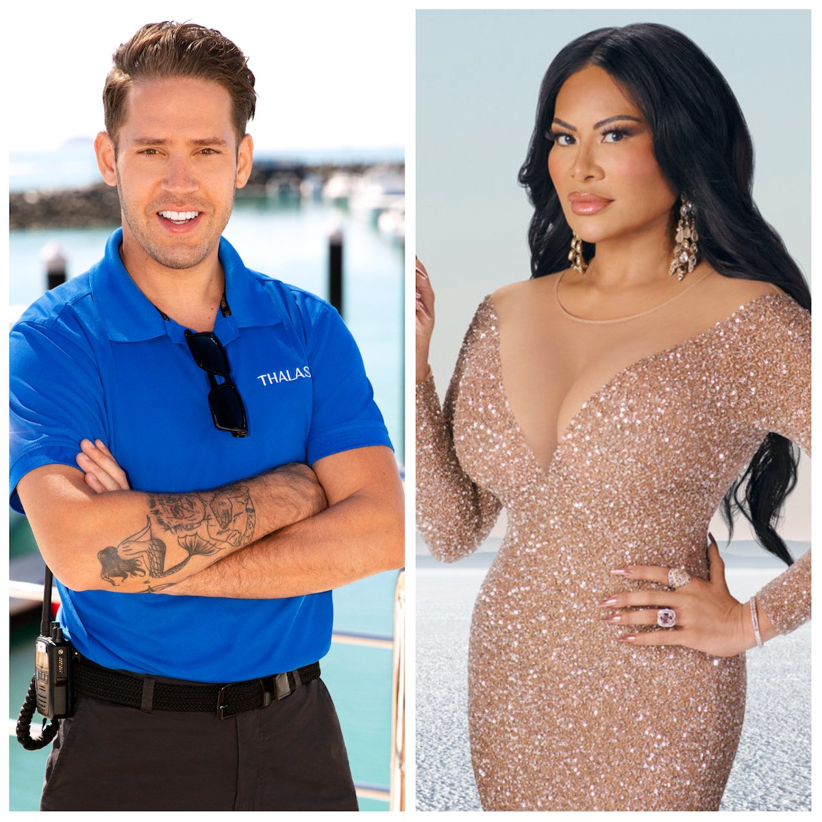 Chef Ryan McKeown from 'Below Deck Down Under' and Jen Shah from 'RHOSLC' cast photos