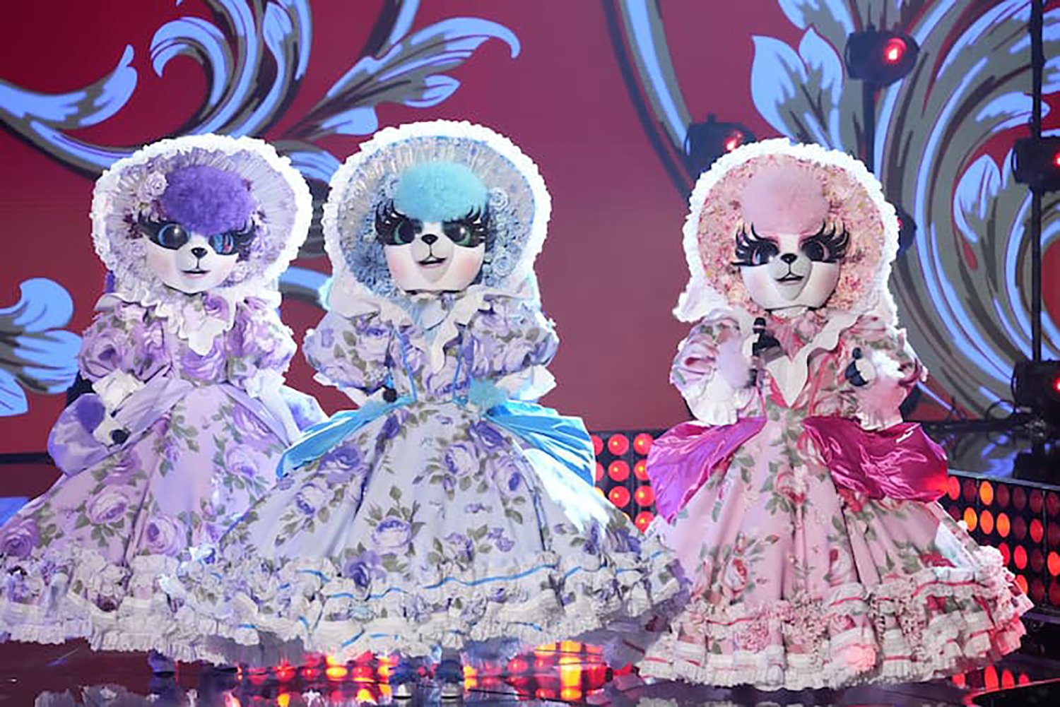 The Lambs perform on The Masked Singer Season 8.