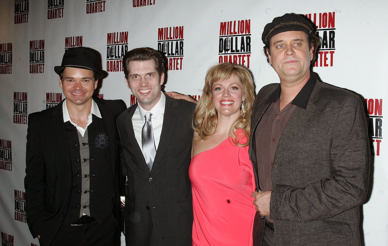 Hunter Foster, Robert Britton Lyons, Elizabeth Stanley and Lance Guest, who appears in the finale episode of 'The Patient'
