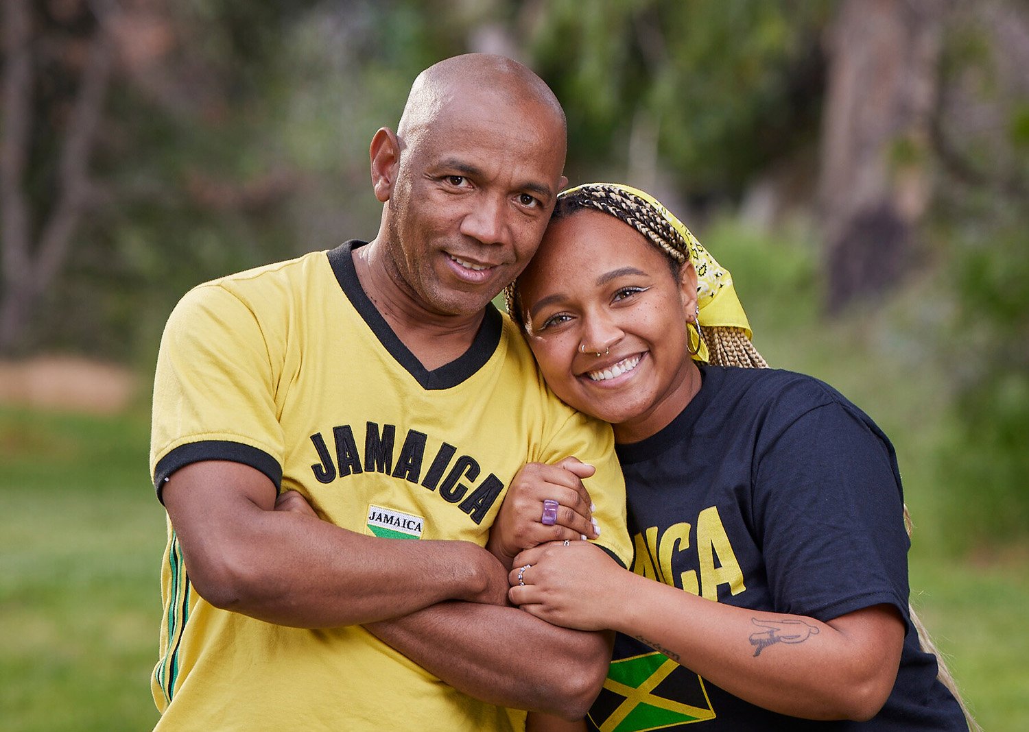 Linton and Sharik Atkinson on The Amazing Race Season 34