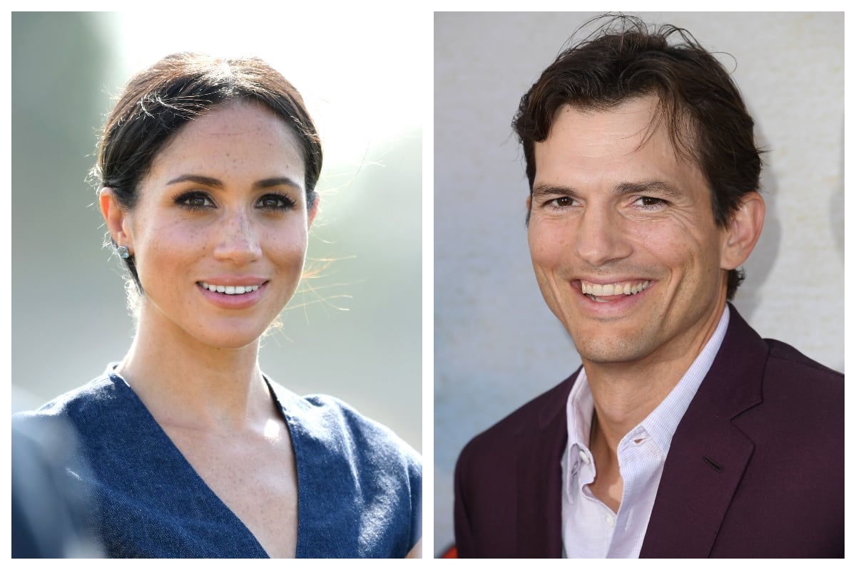 meghan markle ashton kutcher