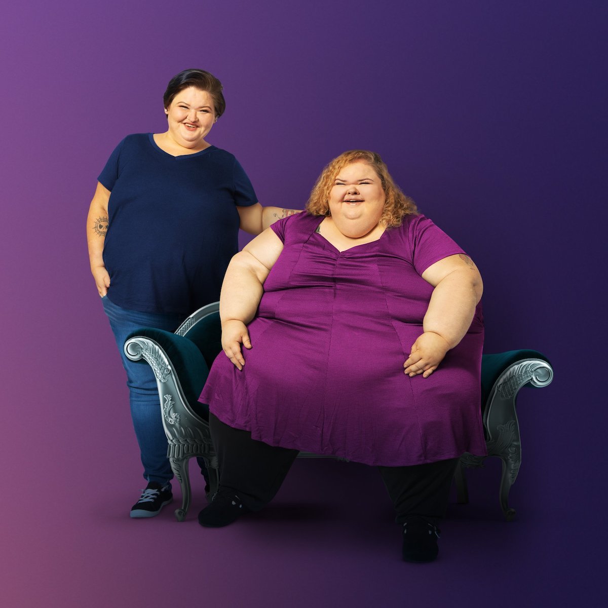 Amy and Tammy Slaton, the stars of '1000-Lb Sisters' Season 4