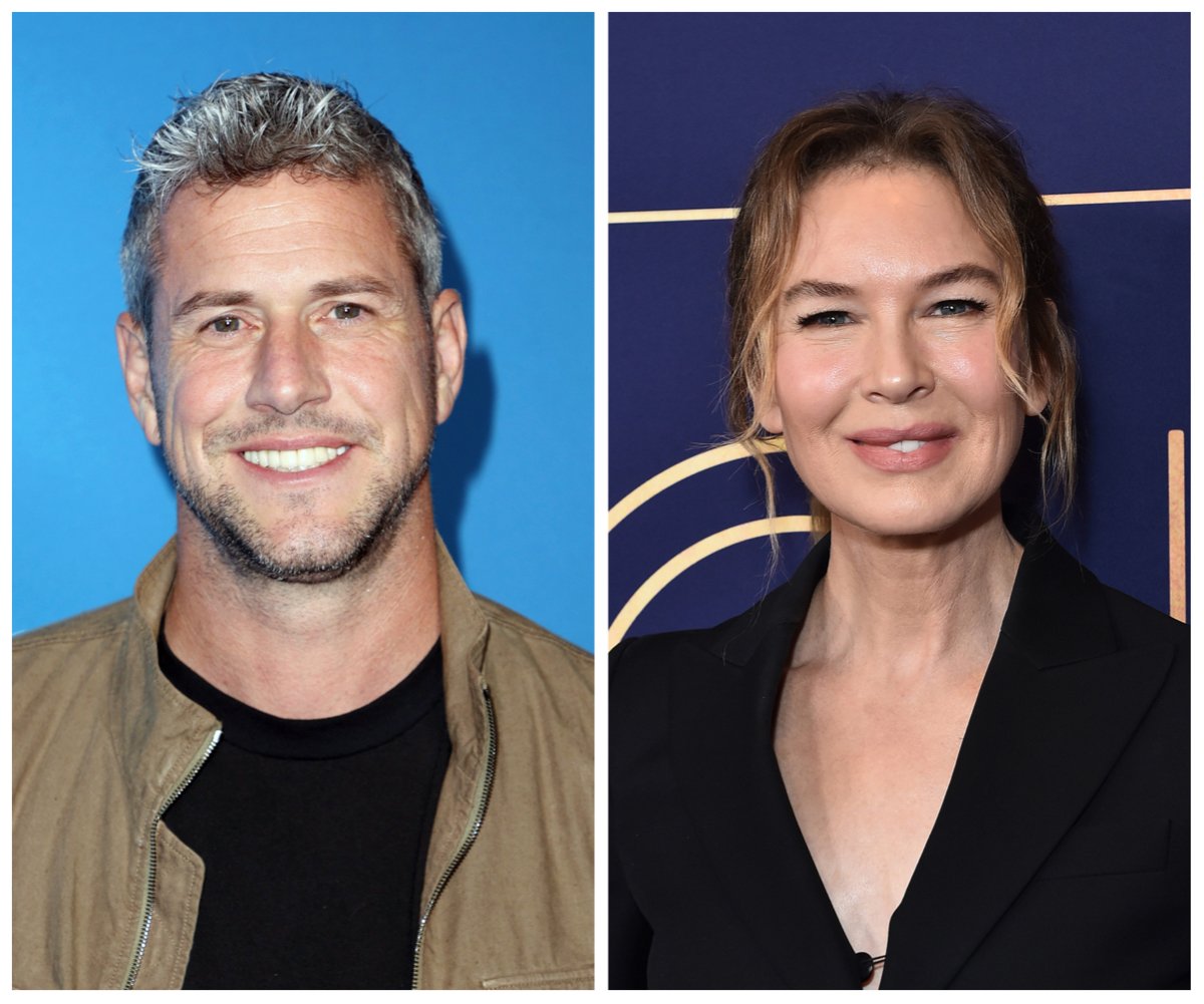 Side by side photos of Ant Anstead and Renee Zellweger, who have been in a relationship since June 2021.