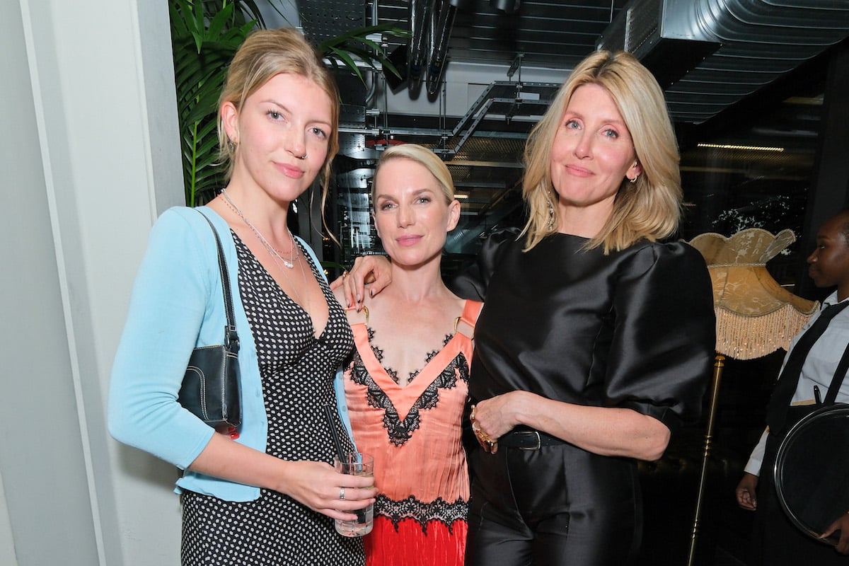 Sadhbh Rainbird, Eva Birthistle, and Sharon Horgan attend Apple's "Bad Sisters" premiere