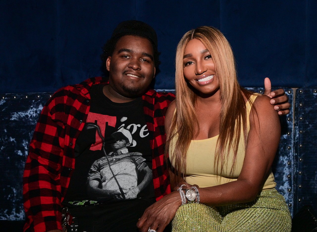 Brentt Leakes and Nene Leakes pose for photo; Brentt was recently released from the hospital