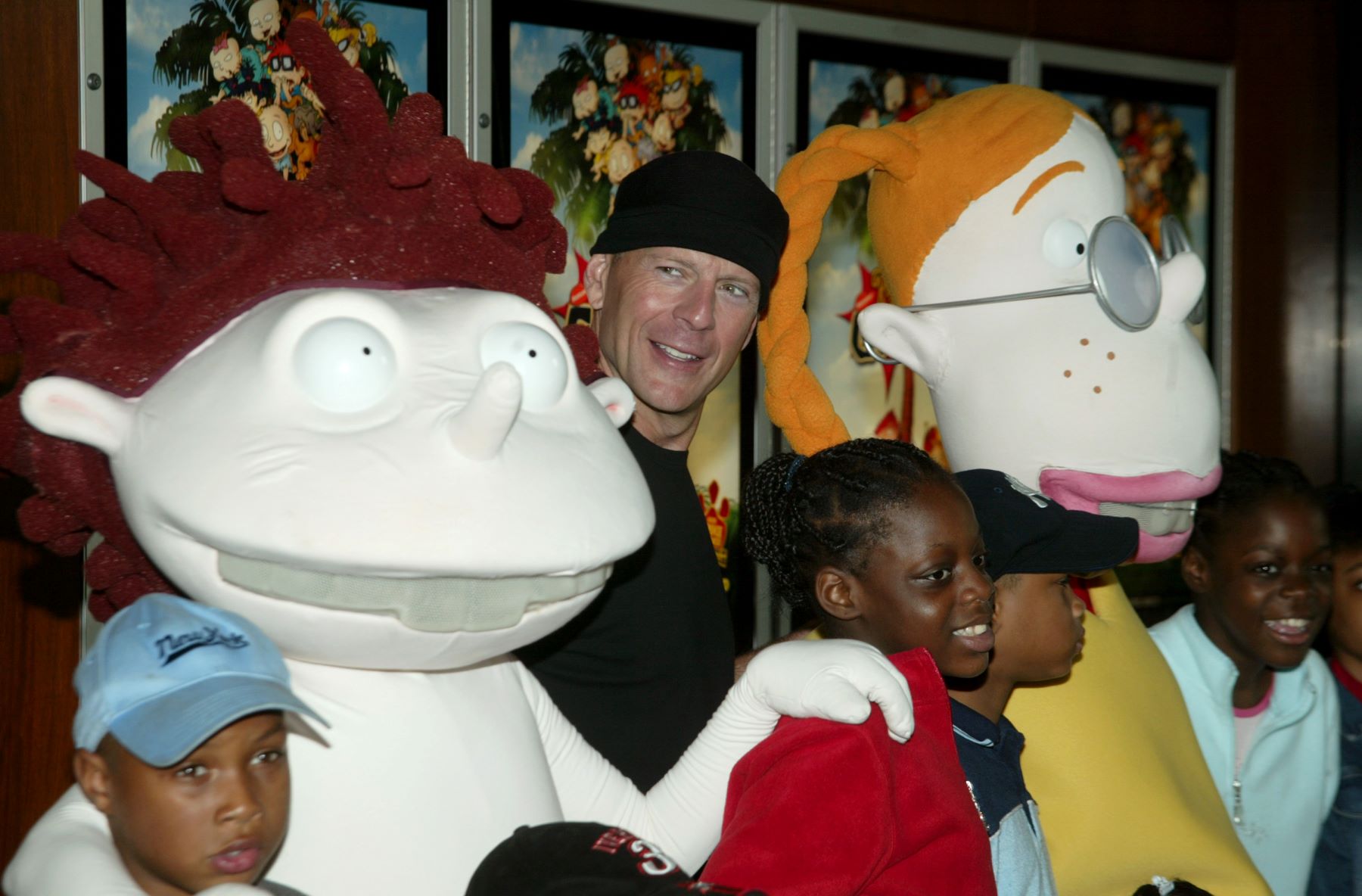 Bruce Willis at a special screening of 'Rugrats Go Wild' from The Edwin Gould Services for Children