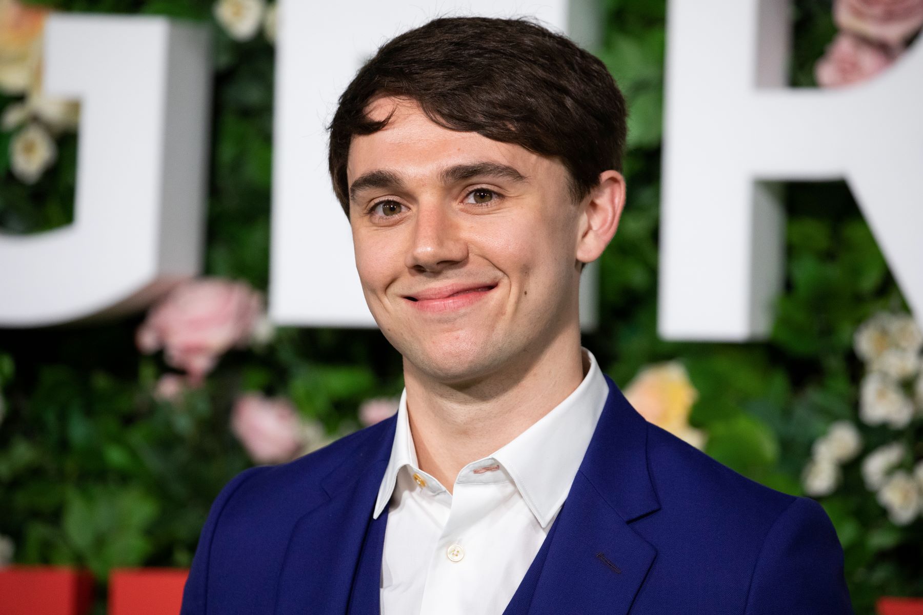 Calam Lynch at the 'Bridgerton' Season 2 world premiere at Tate Modern in London, England