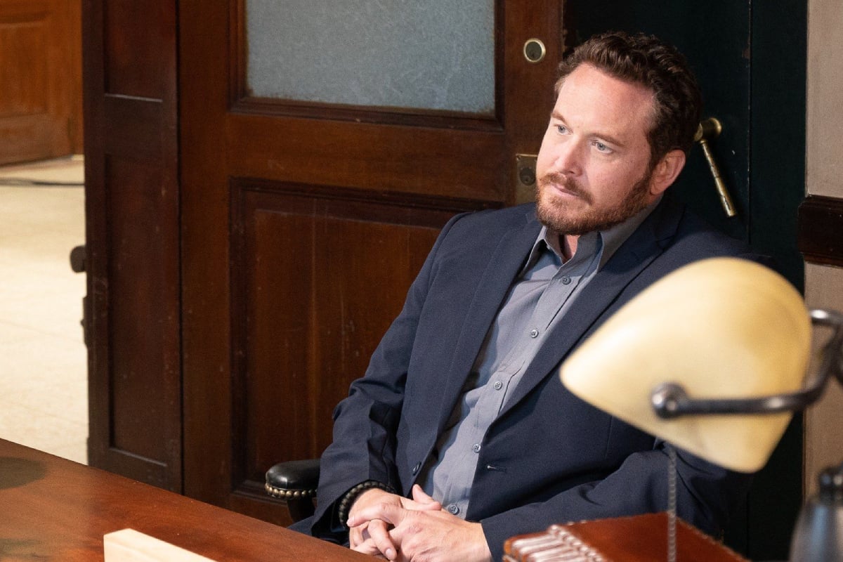 Yellowstone star Cole Hauser in character in an image from The Minute You Wake Up Dead