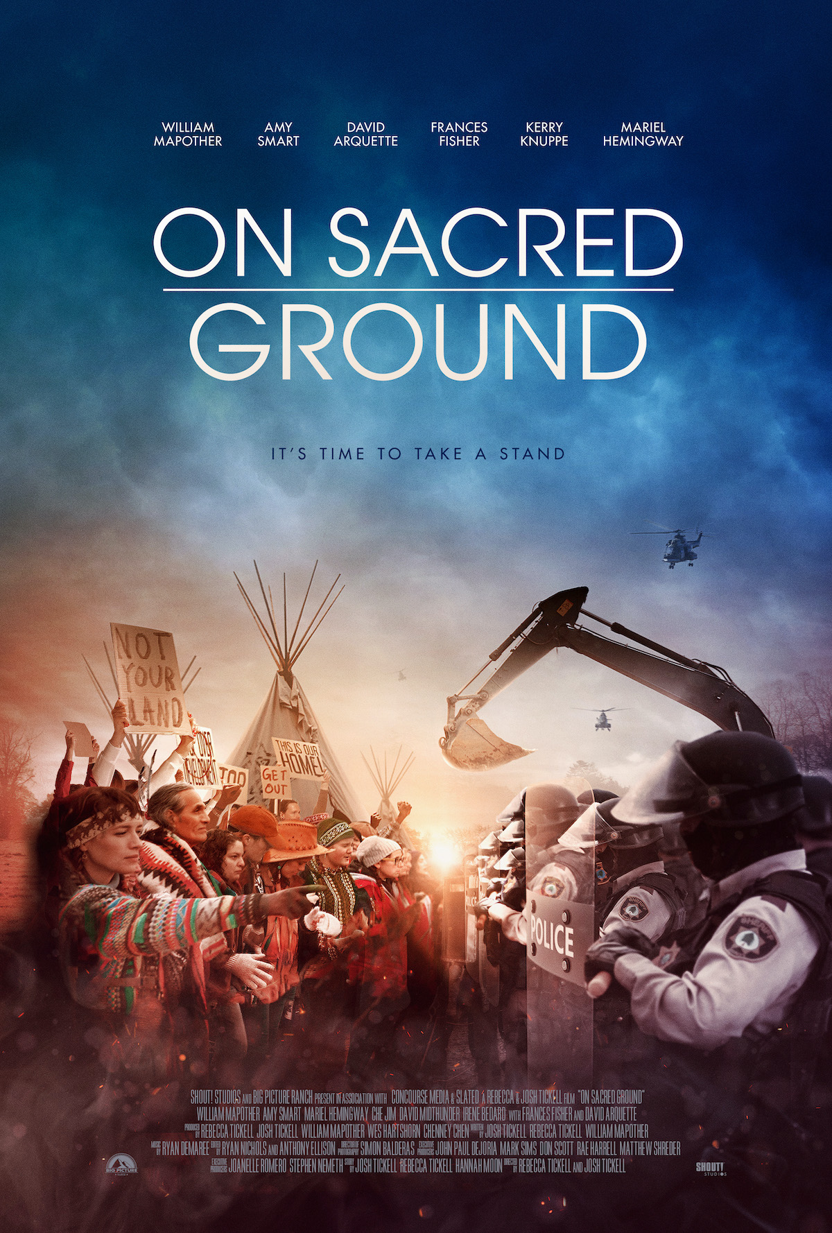 On Sacred Ground official poster