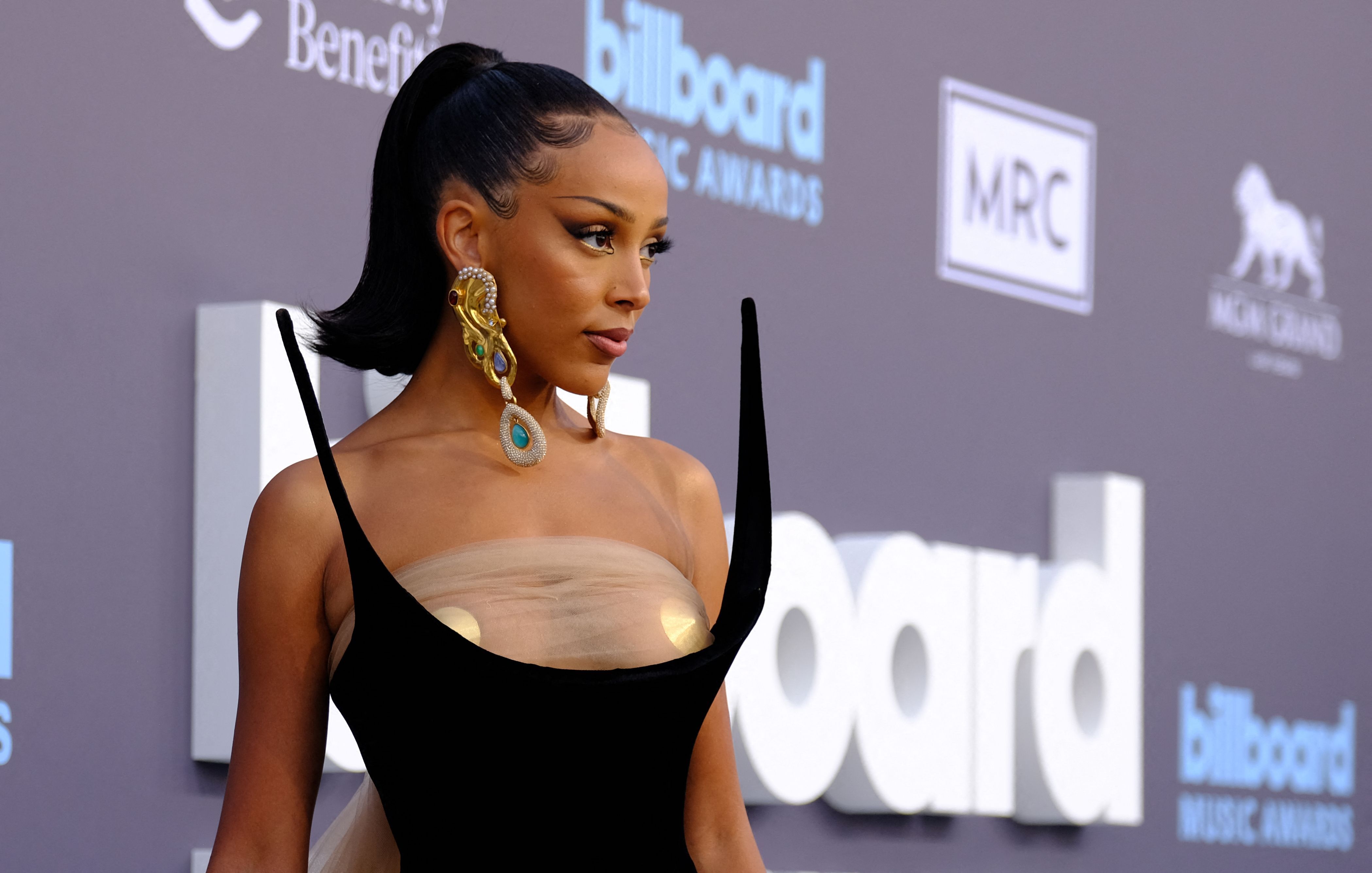 Doja Cat attends the 2022 Billboard Music Awards