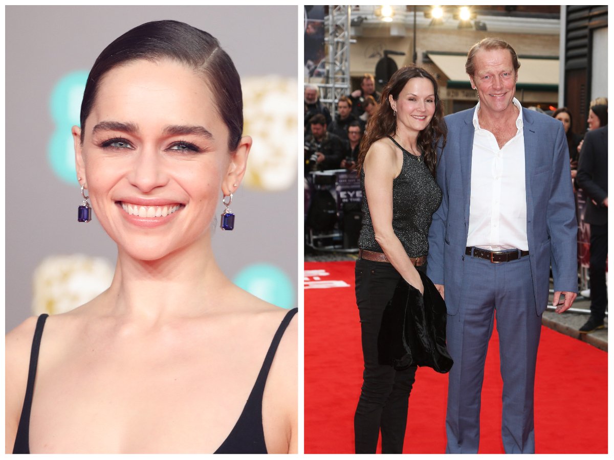 Emilia Clarke and Iain Glen's wife health scares