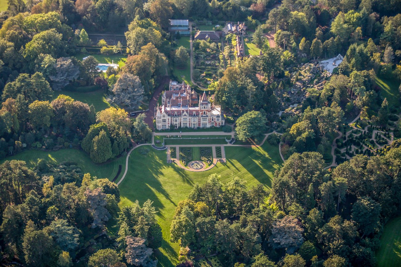 Friar Park, George Harrison's gothic mansion.