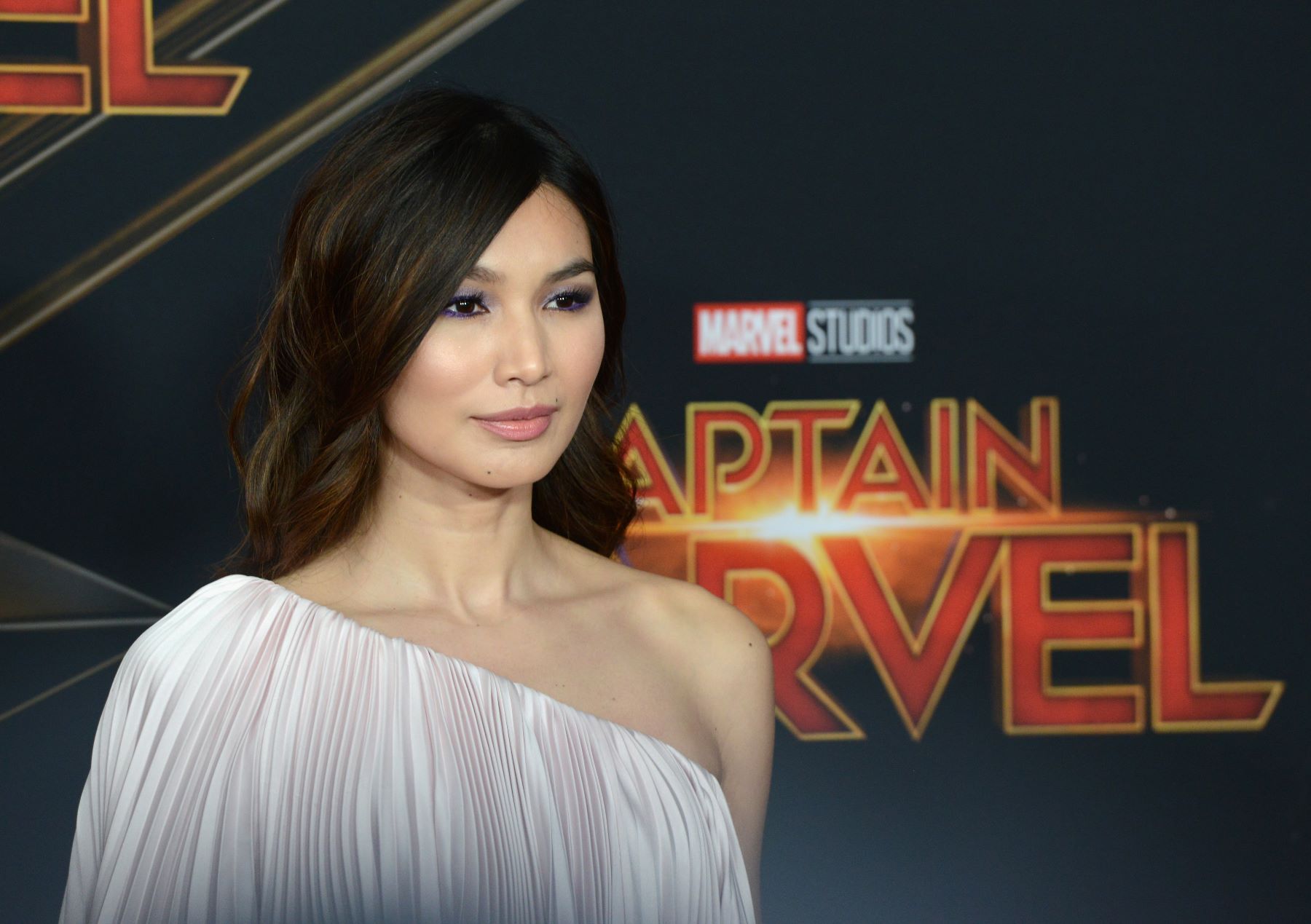 Gemma Chan at the 'Captain Marvel' premiere in Hollywood, California