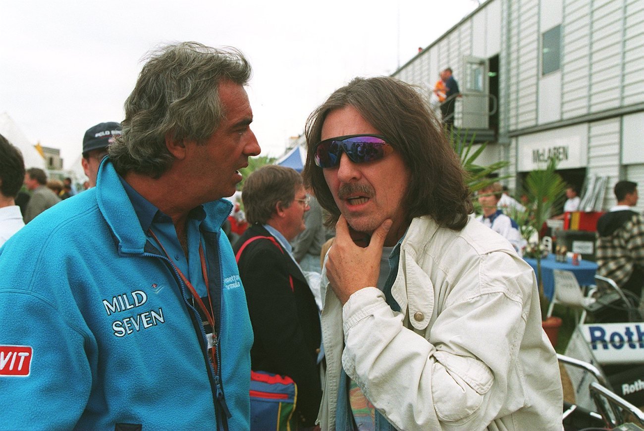 George Harrison at the Australian Grand Prix in 1994.