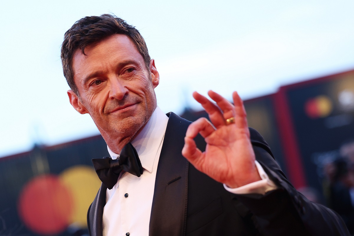 Hugh Jackman at the premiere of 'The Son.'