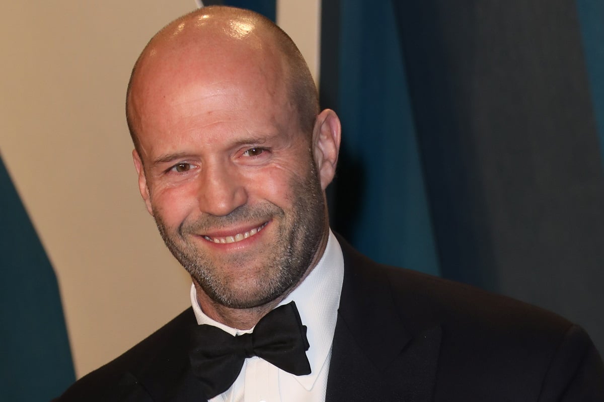 Jason Statham at the Vanity Fair Oscar party.