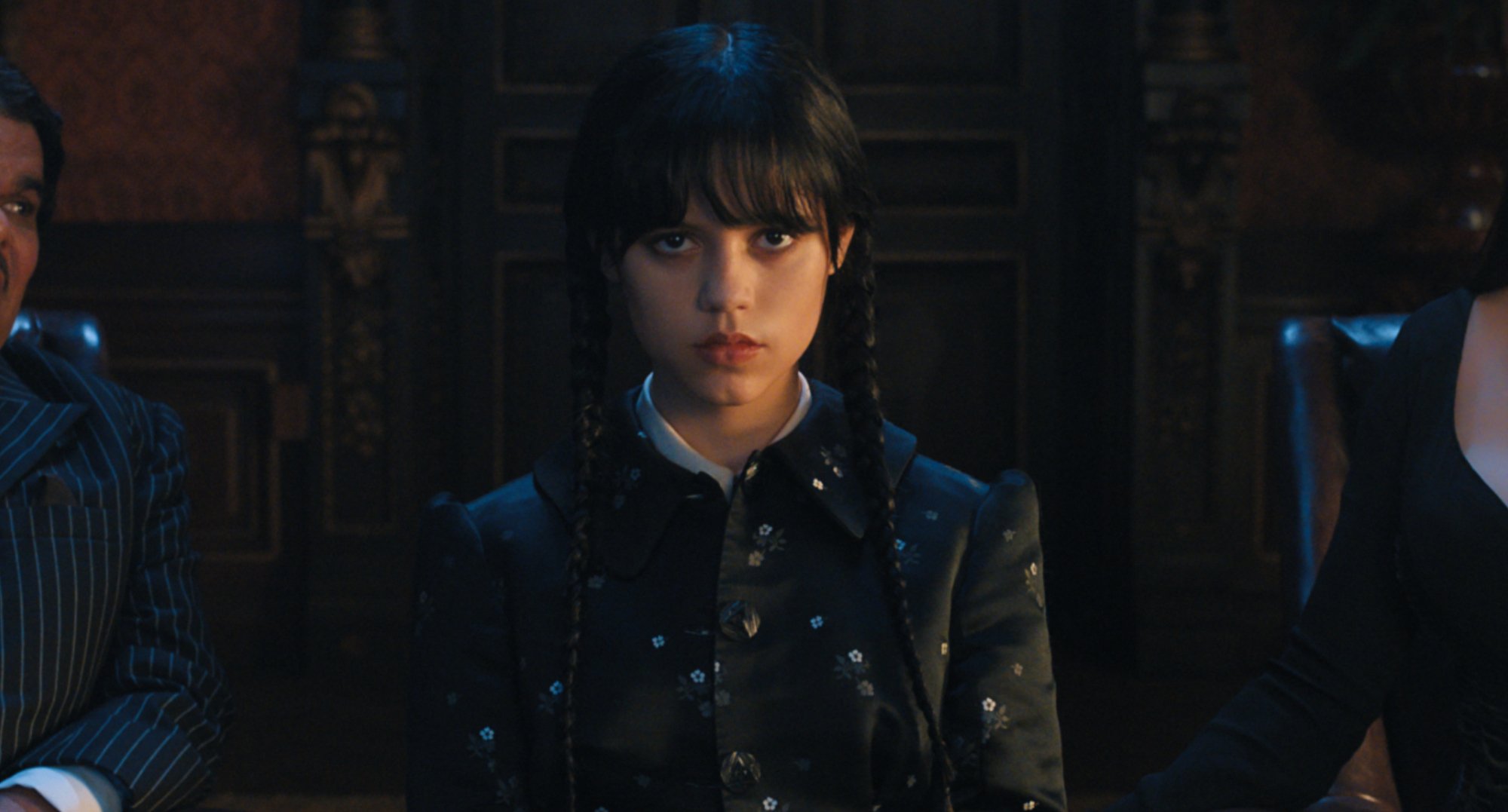 Jenna Ortega as Wednesday Addams in first episode of 'Wednesday.'
