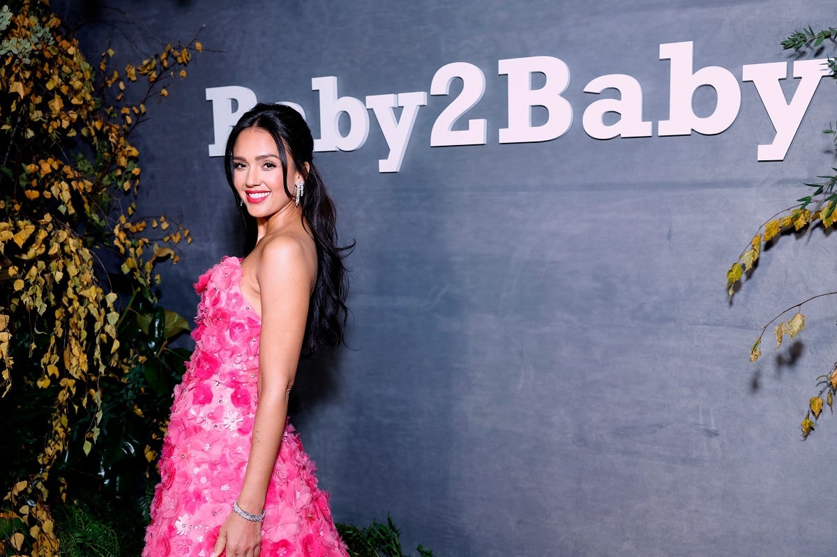 Jessica Alba at the Baby2Baby Gala.