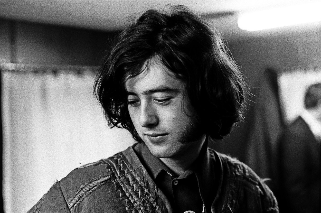 Jimmy Page, who realized he had to quit as a session guitarist after one performance, with the Yardbirds in 1966.