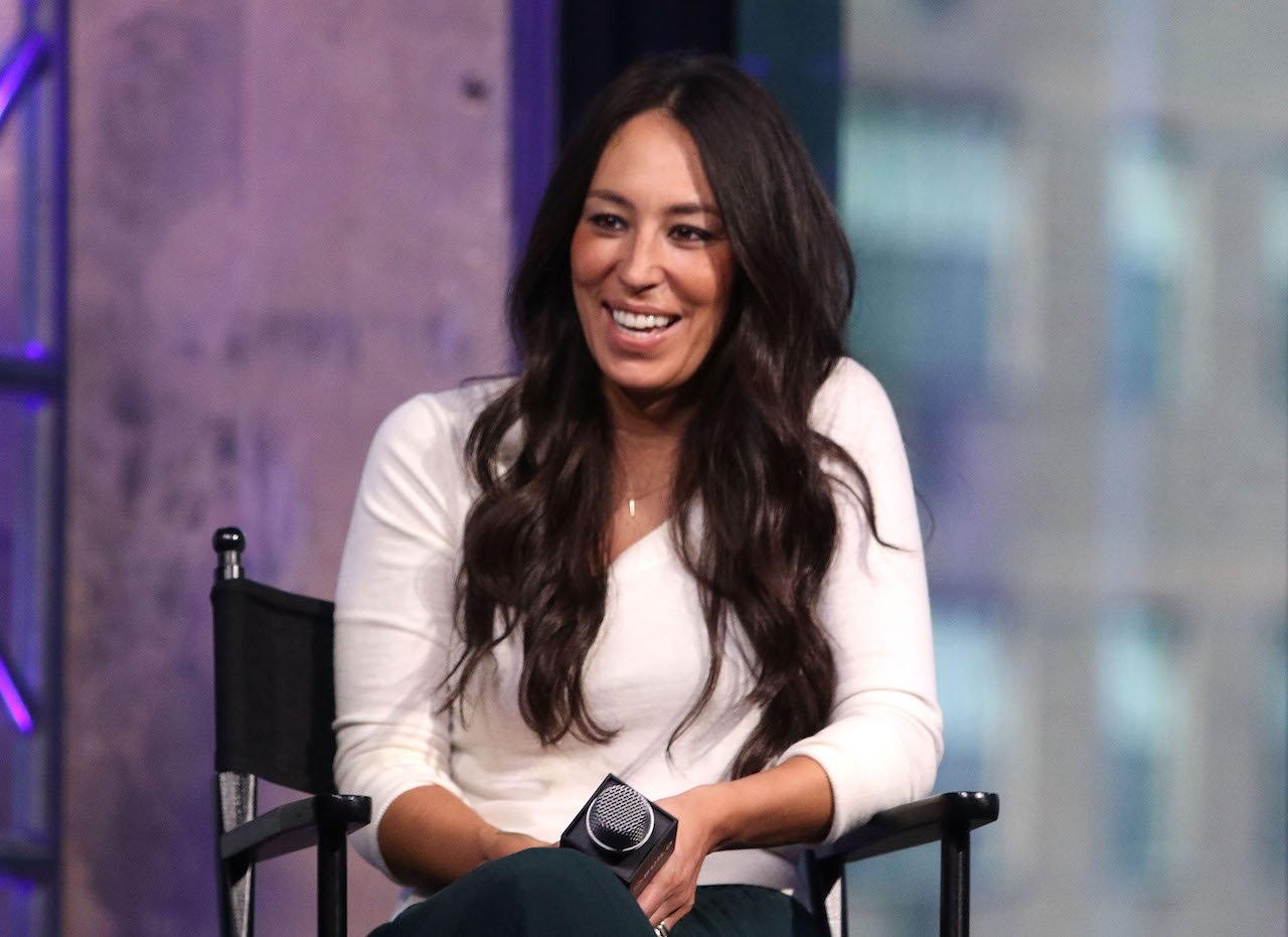 Joanna Gaines, pictured in 2016, revealed her parents met at a "pot party" in the '70s.