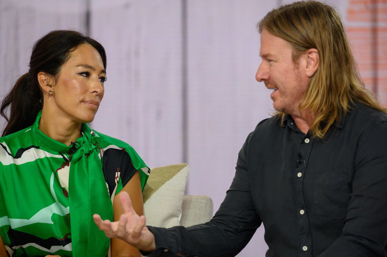 Chip and Joanna Gaines in Studio 1A for 'Today' on July 15, 2021