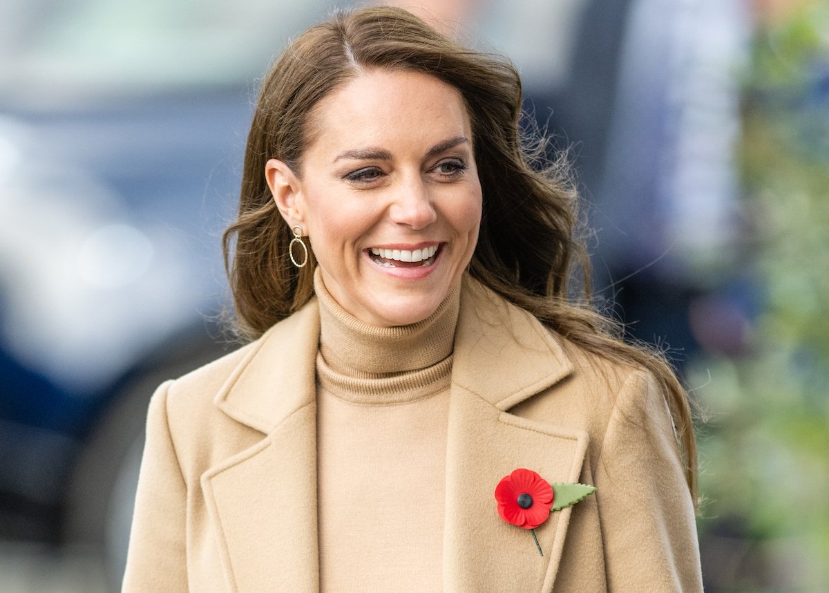 Kate Middleton, whose body language shows she is more confident than ever.