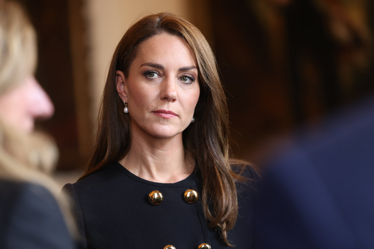 Kate Middleton, Princess of Wales, visits the Guildhall Windsor to thank volunteers and staff that worked on the funeral of HM Queen Elizabeth II. A royal expert predicted Kate face a 'very difficult time' in the wake of the queen's death.