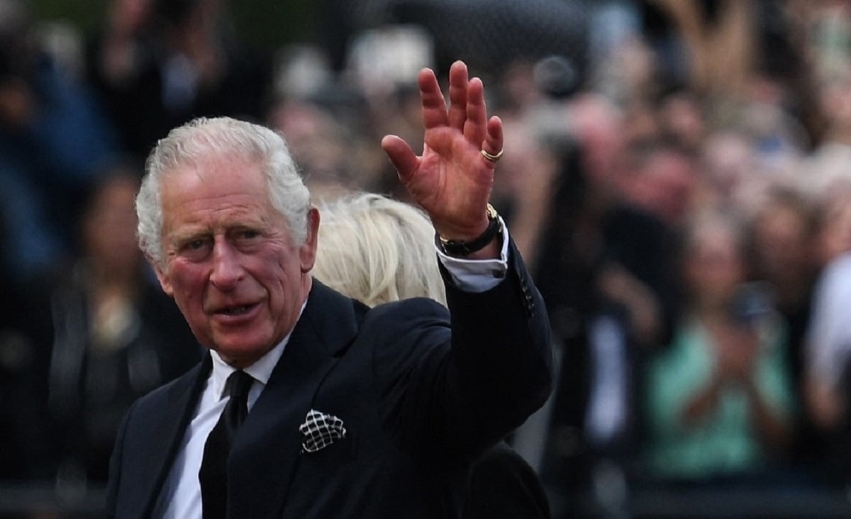 King Charles, who you can watch several documentaries on, arrives in London to greet the crowd upon their arrival at Buckingham Palace following Queen Elizabeth II's death