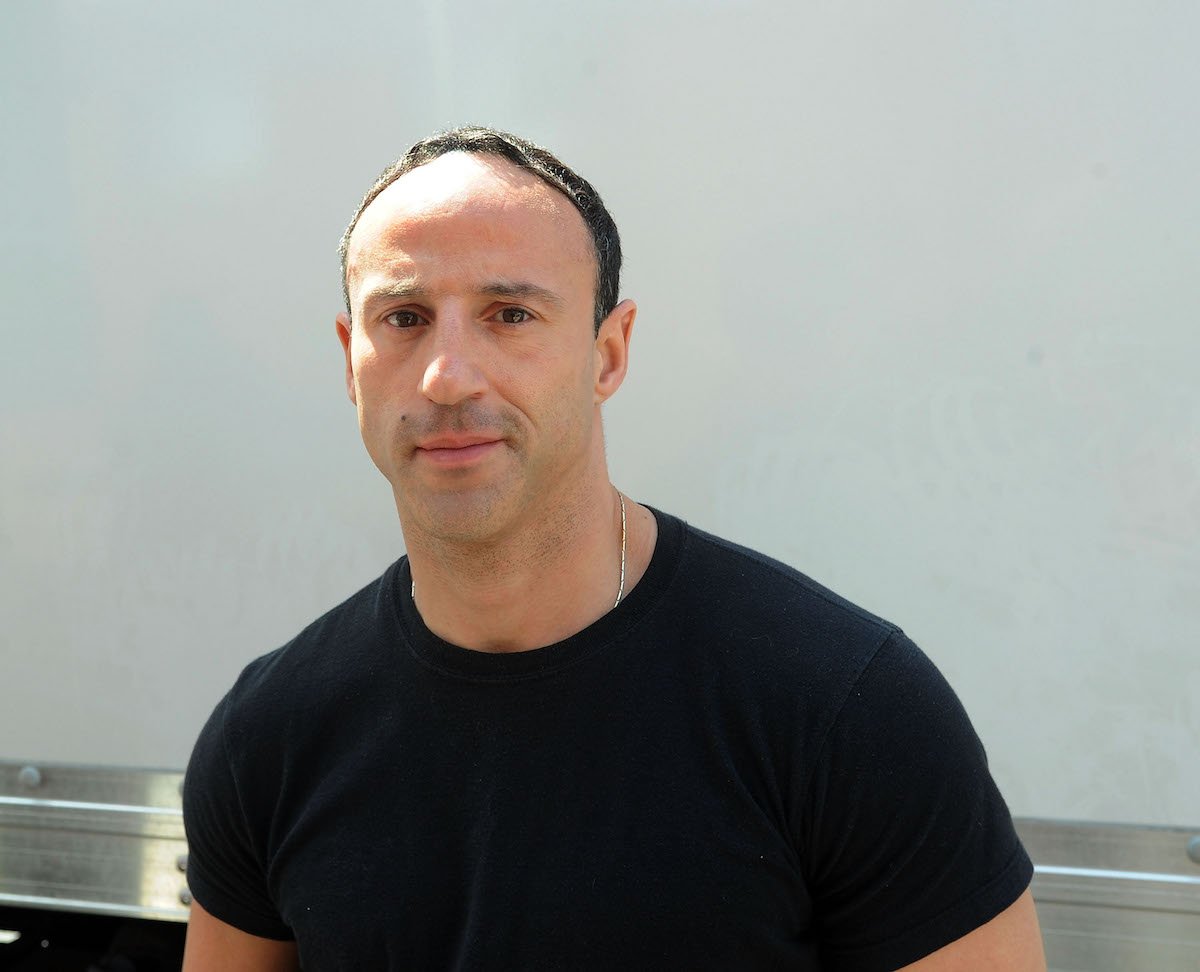 Actor Lillo Brancato Jr. on the set of "Back In The Day" in 2015