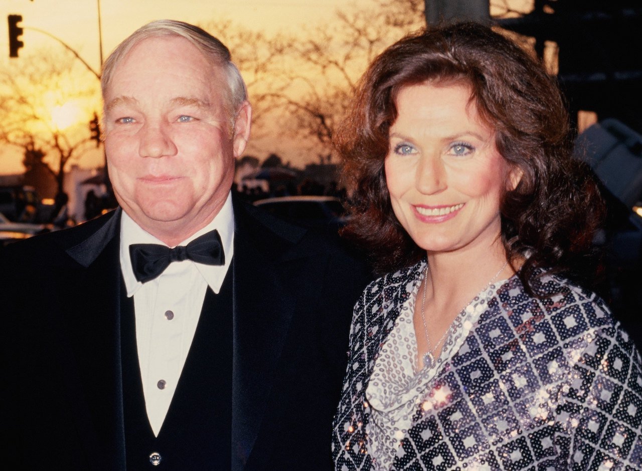 Loretta Lynn, pictured with her husband, Oliver, in 1981, once said she used beans as a 'weapon' against him.