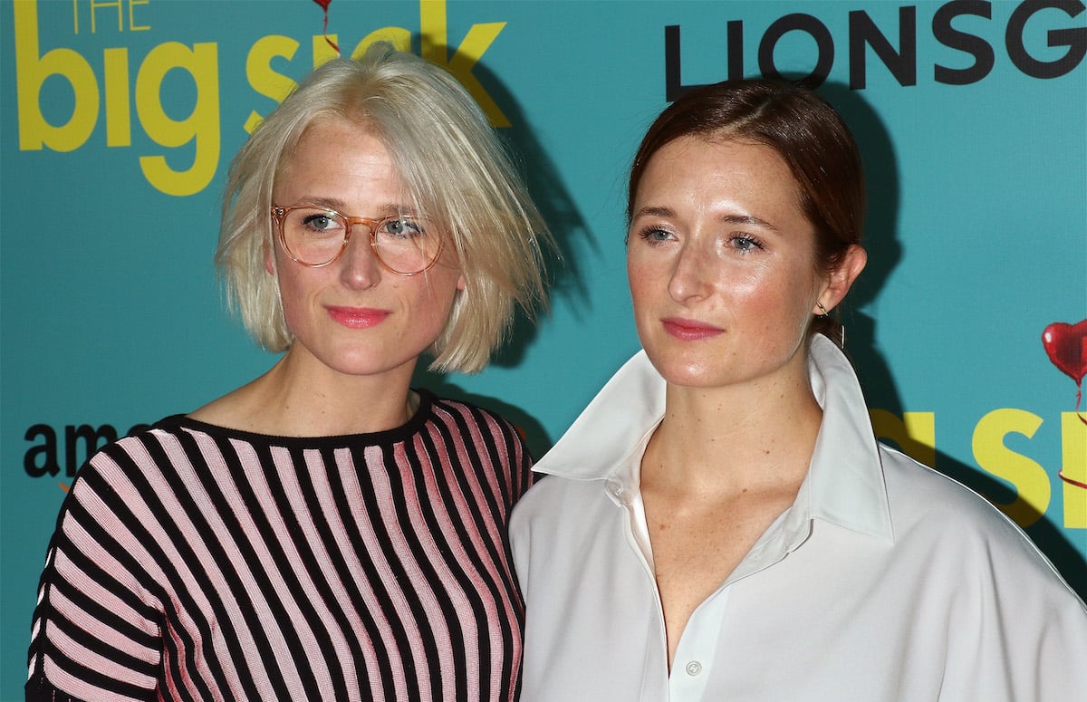 Actors Mamie Gummer (L) and Grace Gummer attend "The Big Sick" New York premiere