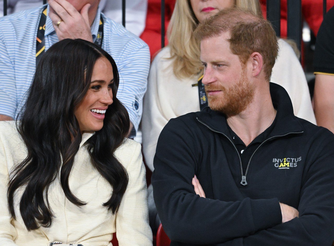 Meghan Markle and Prince Harry attend the Invictus Games.