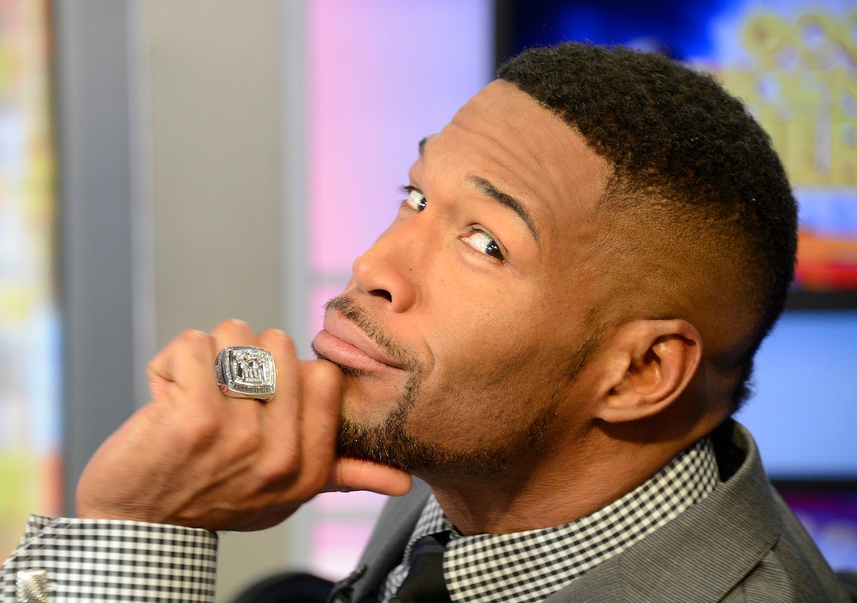 Michael Strahan Super Bowl ring