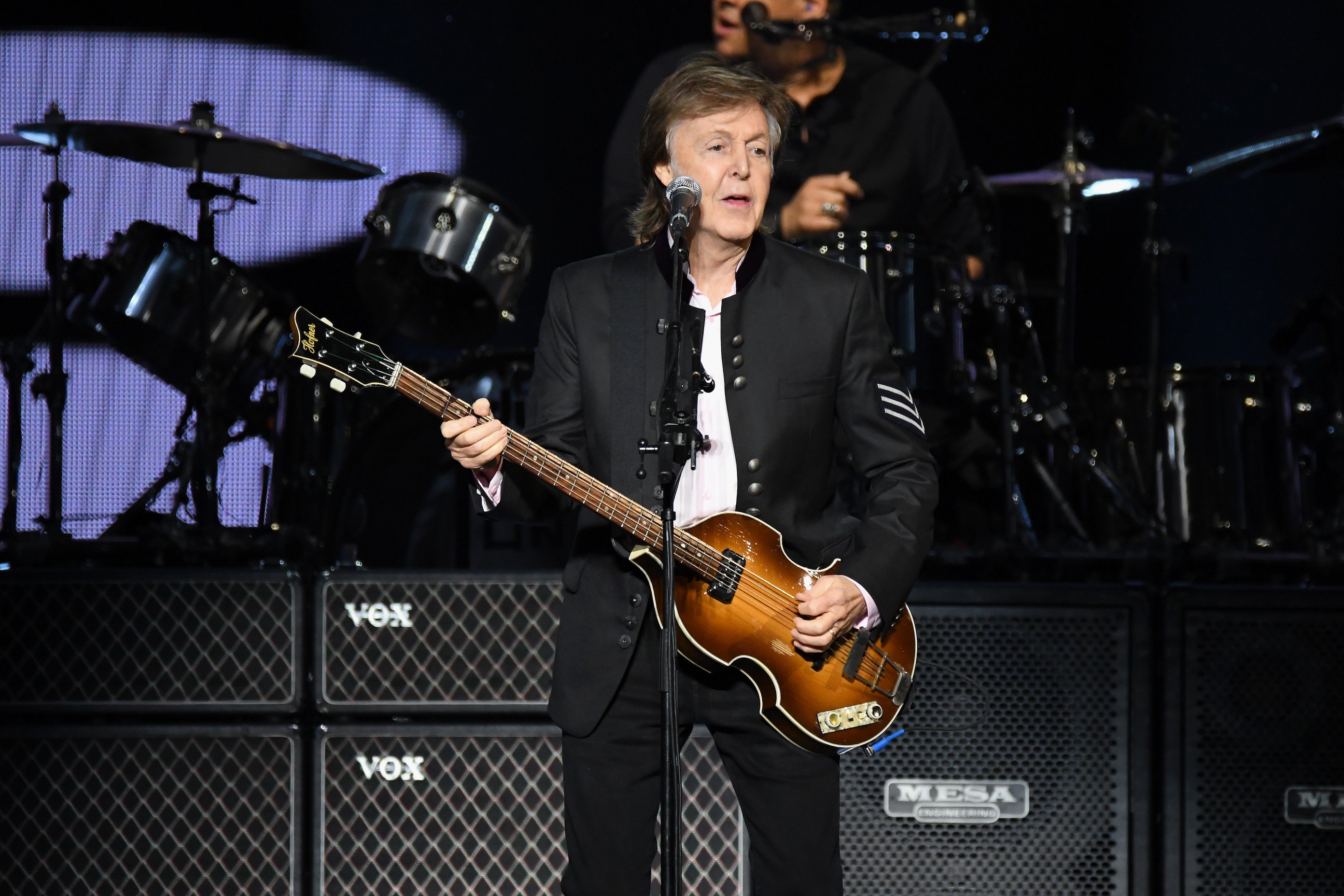 Paul McCartney performs in New York on his One On One Tour 