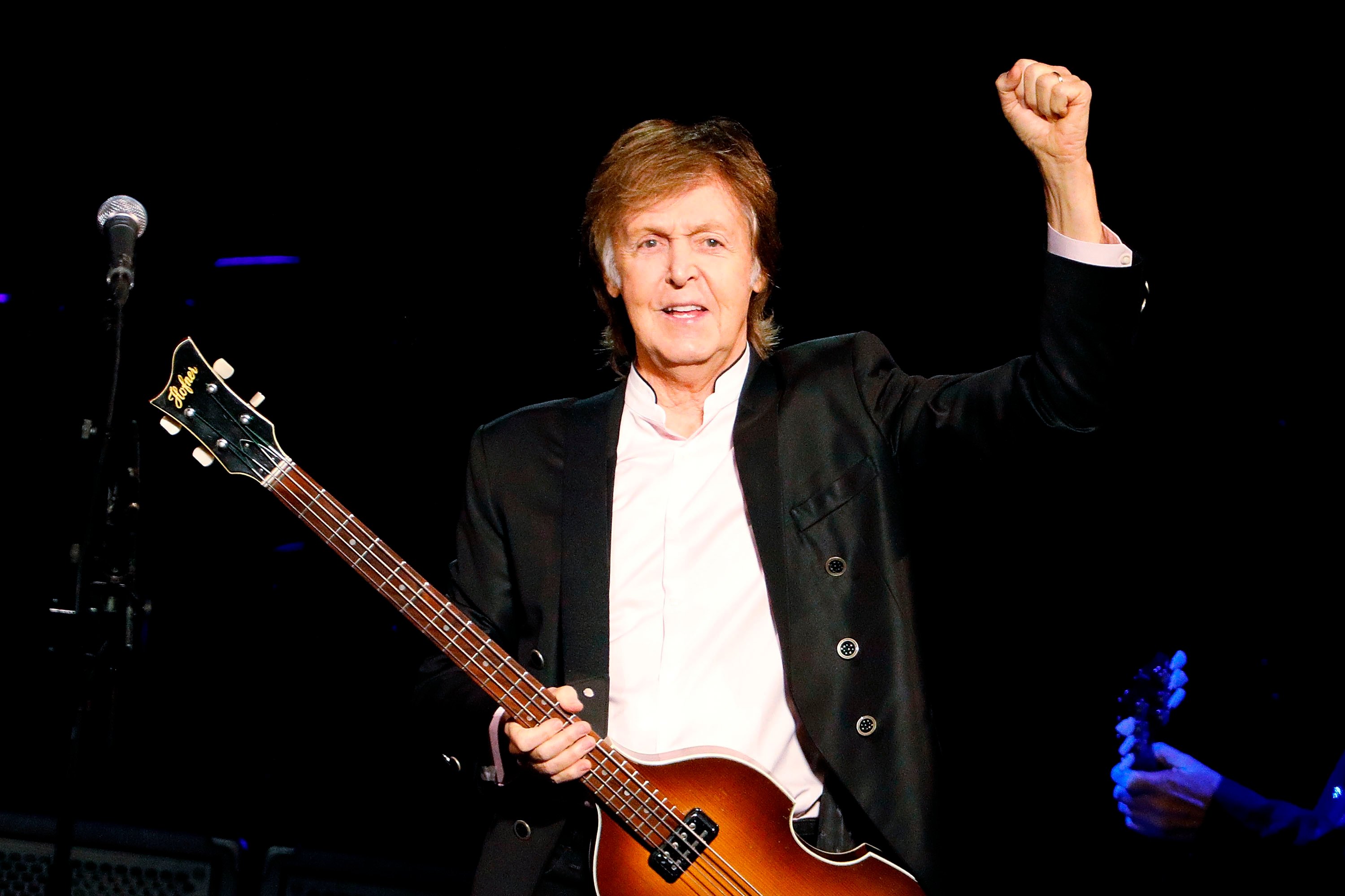 Paul McCartney performs in the U.S. at Barclays Center in New York City