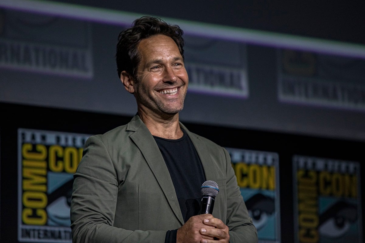 Paul Rudd at Comic-Con.