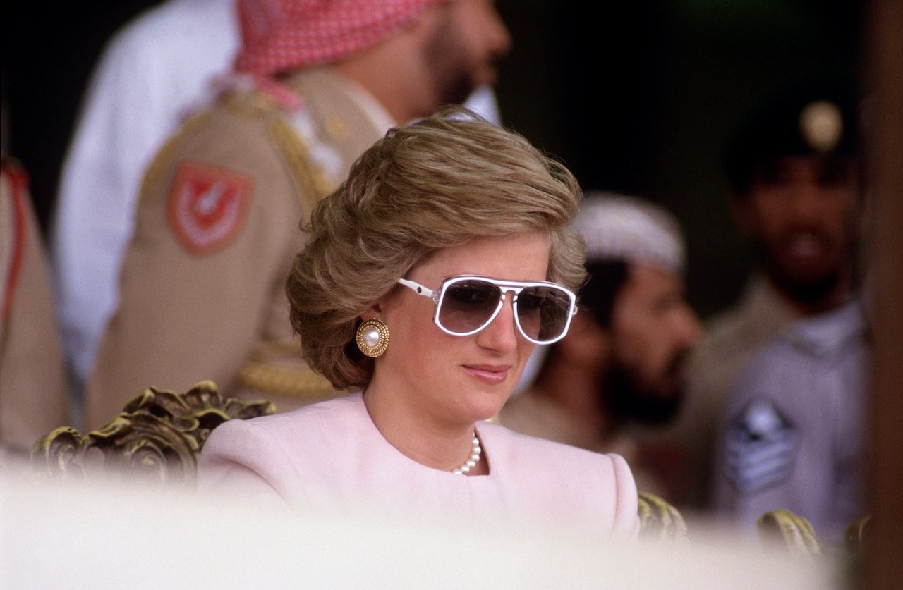 Princess Diana, pictured in Kuwait in 1989, had secrets like depicted on 'The Crown.'