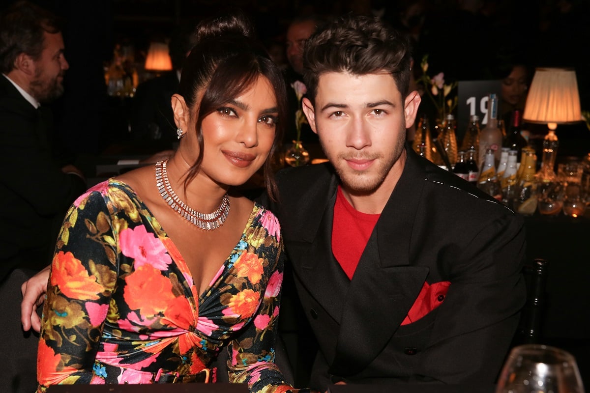 Priyanka Chopra, who is older than Nick Jonas, smile for photo at the 2021 Fashion Awards